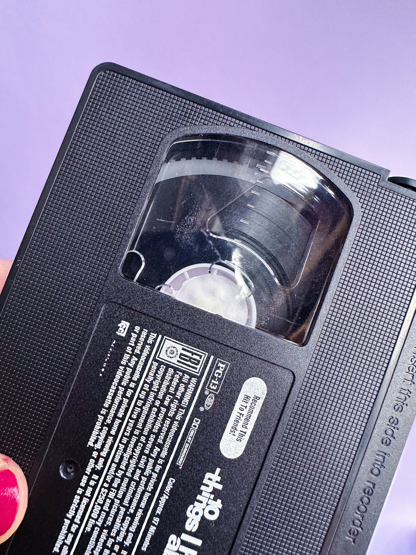 10 Things I Hate About You on VHS