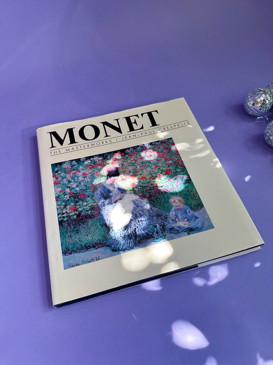 Vintage Monet Masterworks Hardcover Coffee Table Book
