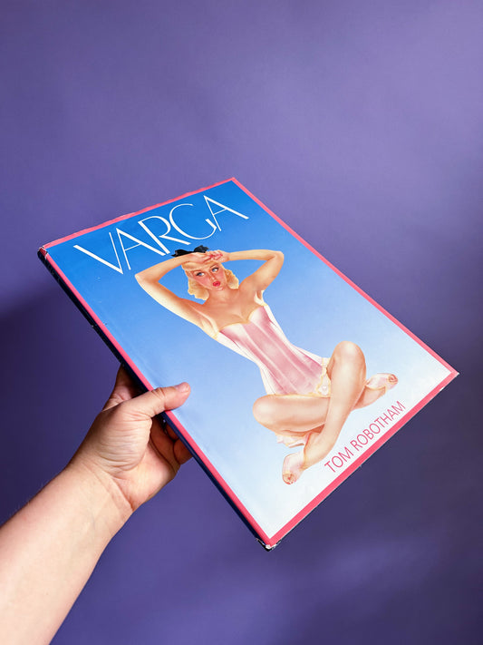 Large Varga Hardcover Tom Robotham Coffee Table Book 1991