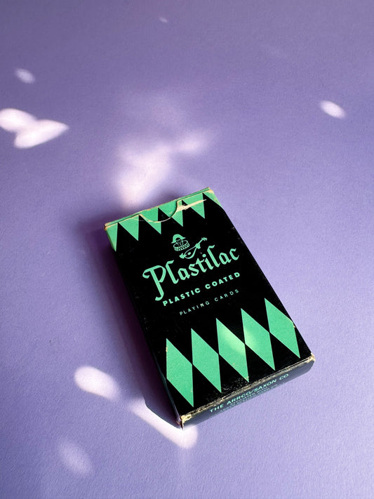 Vintage 60s 70s Deck of Plastilac Playing Cards Complete
