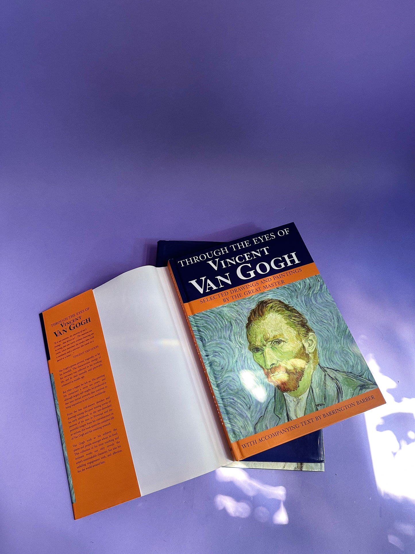 Through The Eyes Of Vincent Van Gogh Hardcover Coffee Table Book