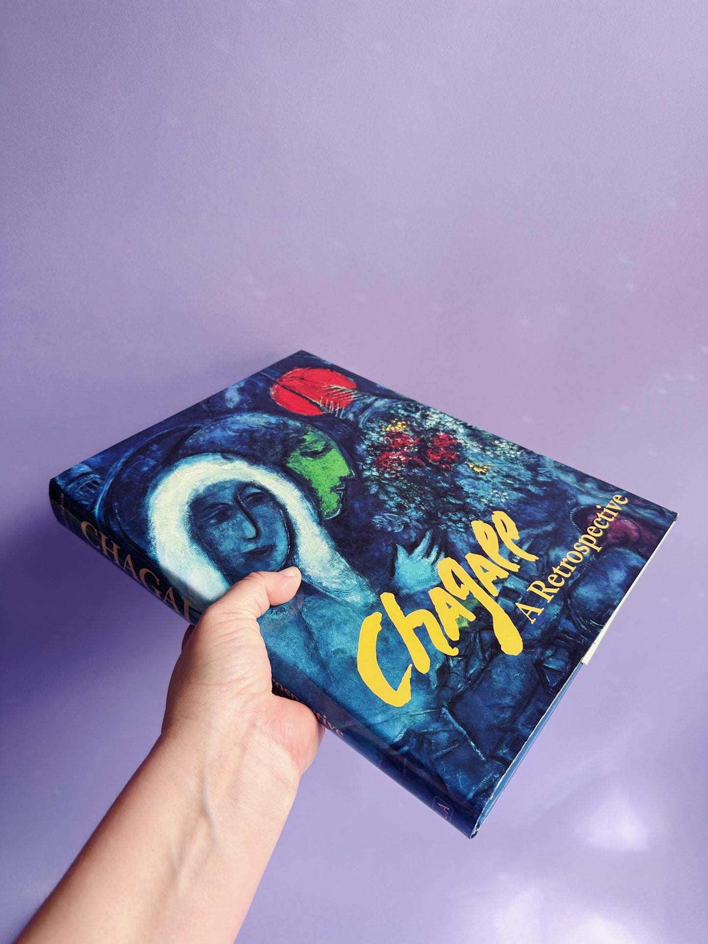 Chagall: A Retrospective Hardcover Art Book - Blue Cover Large & Heavy