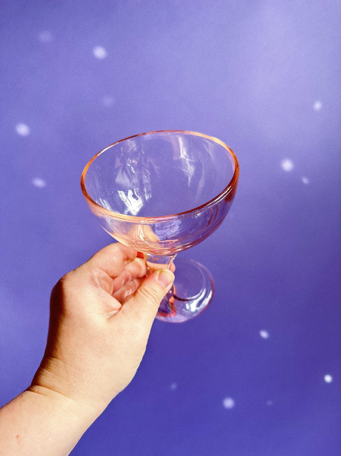 Vintage Pink Wing Cup/Bowl Set of 3