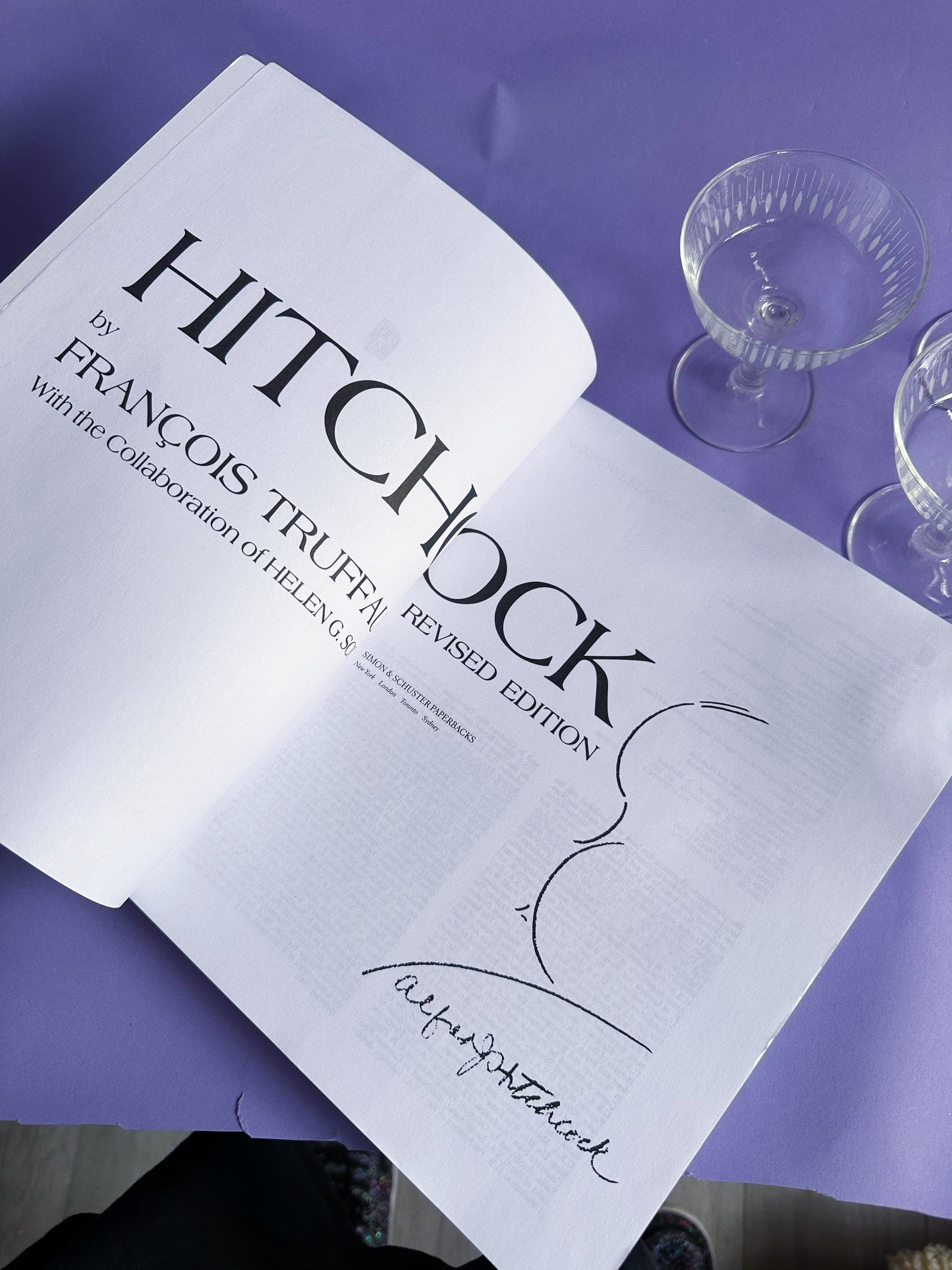 Vintage Hitchcock Truffaut Softcover Coffee Table Book