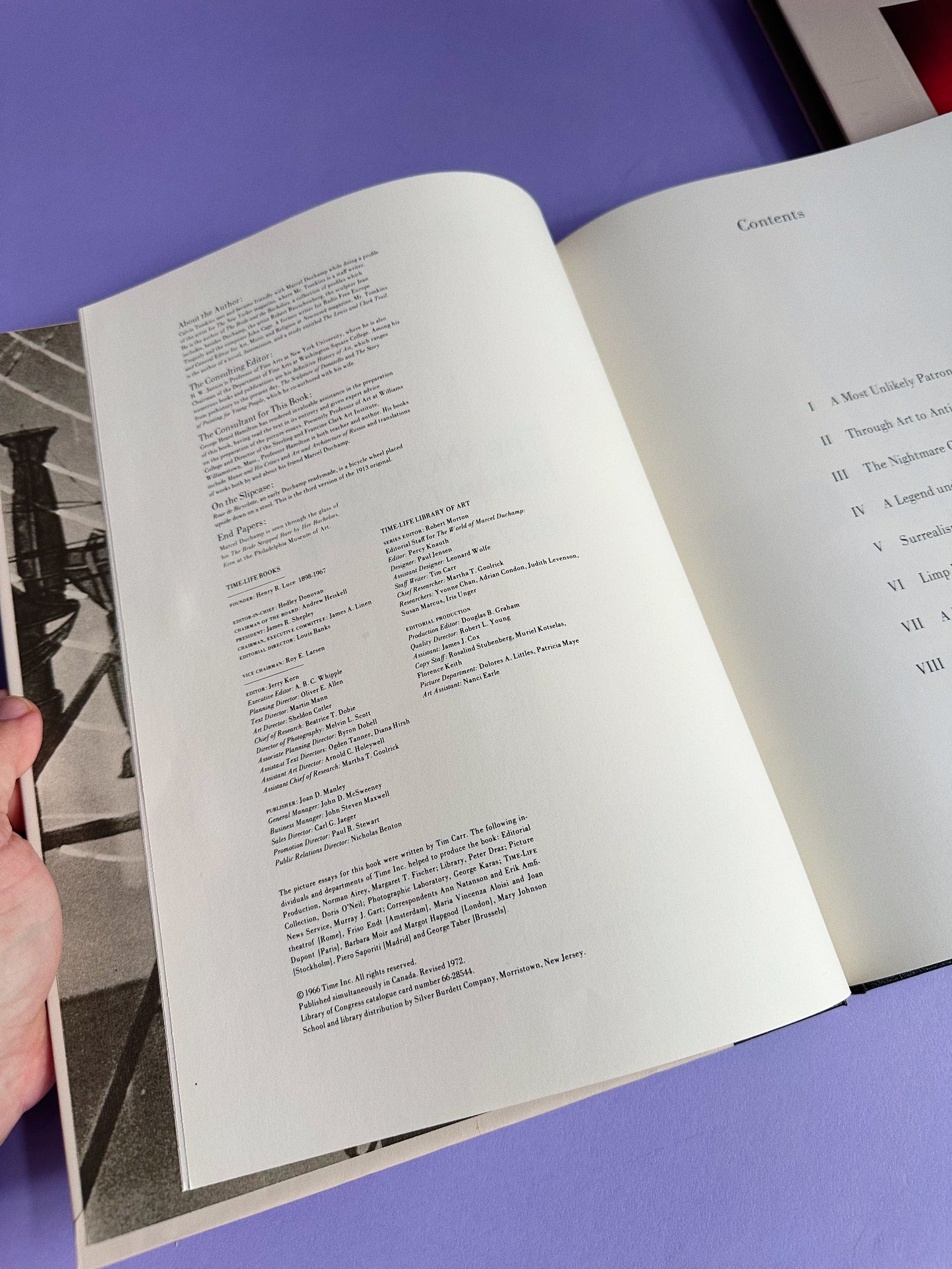 Vintage The World of Marcel Duchamps Hardcover Time Life Art Book