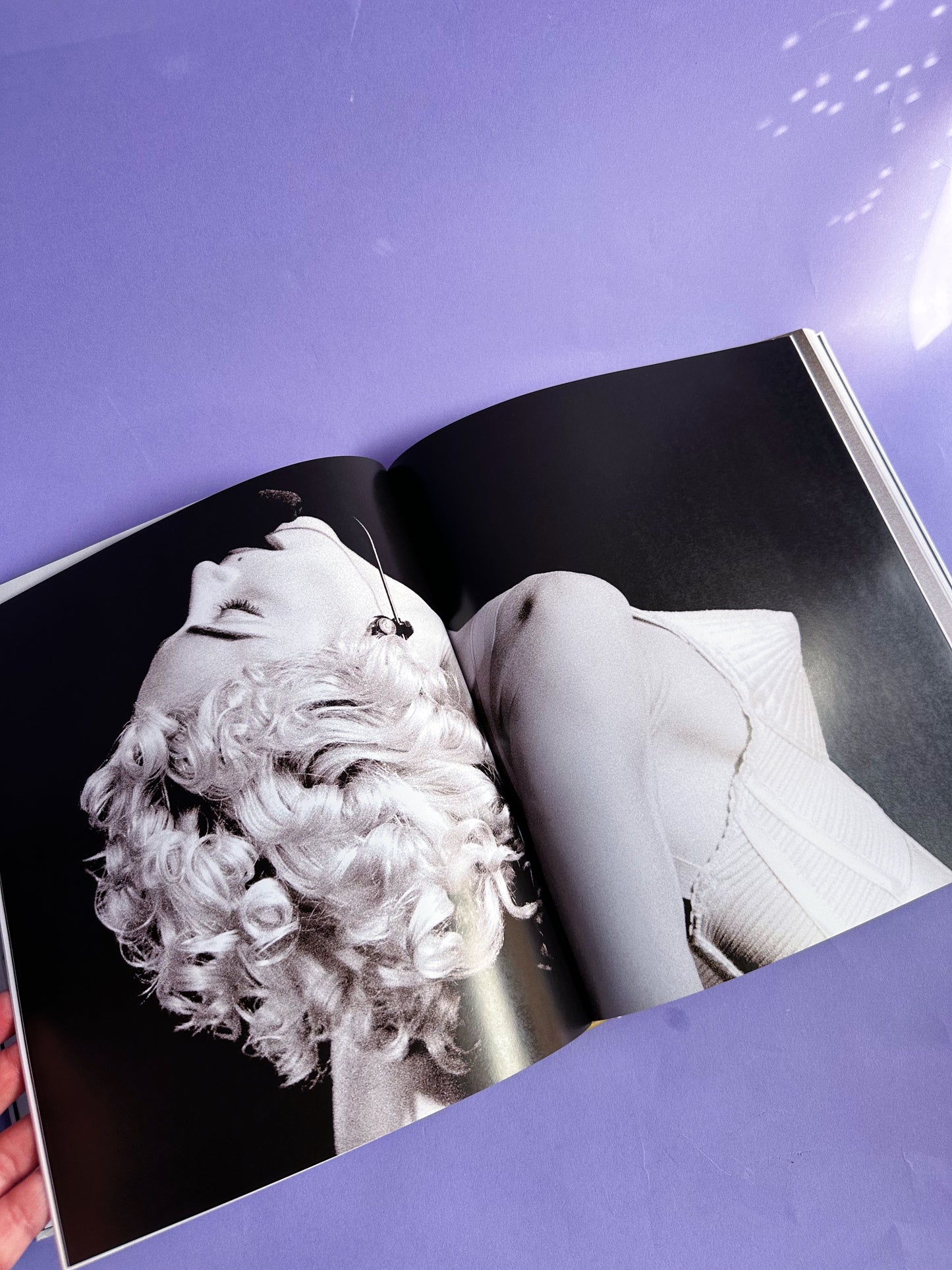 Hardcover Madonna Coffee Table Book - Black & Gold Cover