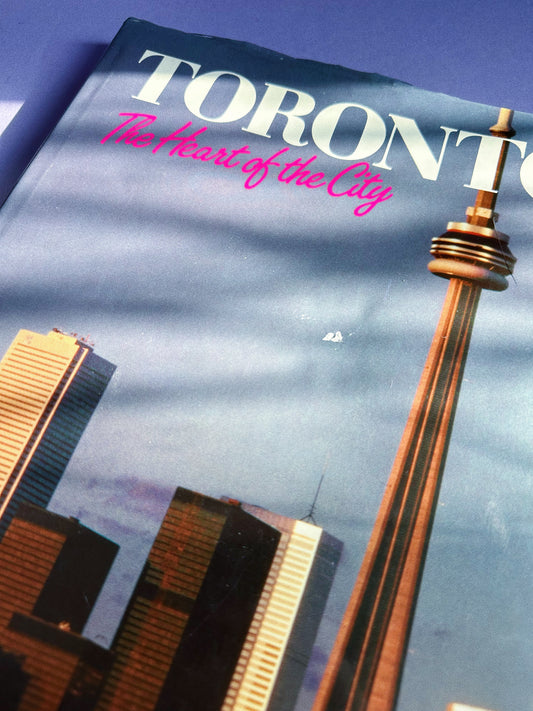 Vintage 1988 Hardcover Toronto Coffee Table Book