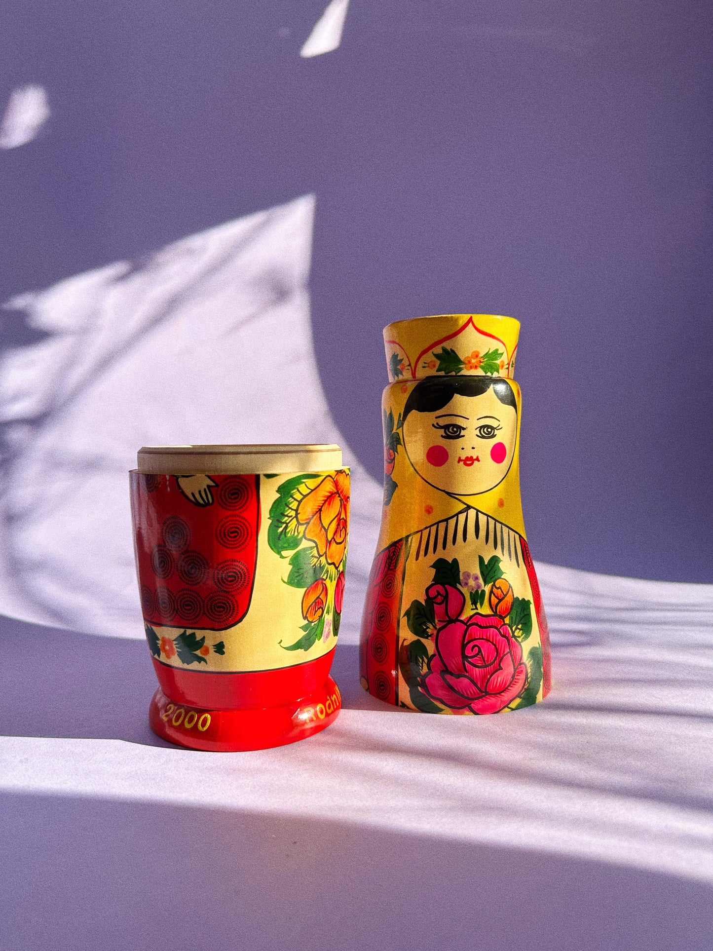 Millennium Rodnik Vodka Bottle Matryoshka - Made in Russia
