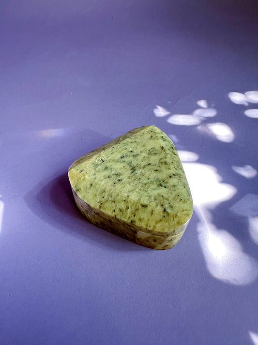 Vintage Stone Lidded Hinged Box with 3 Compartments