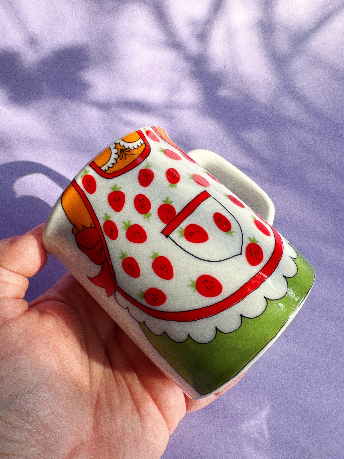 Vintage Strawberry Shortcake Ceramic Mug