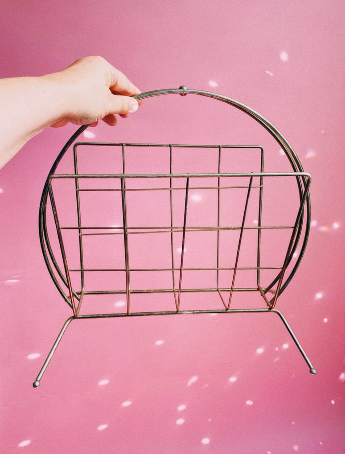 MCM Metal Magazine / Book / Vinyl Record Holder