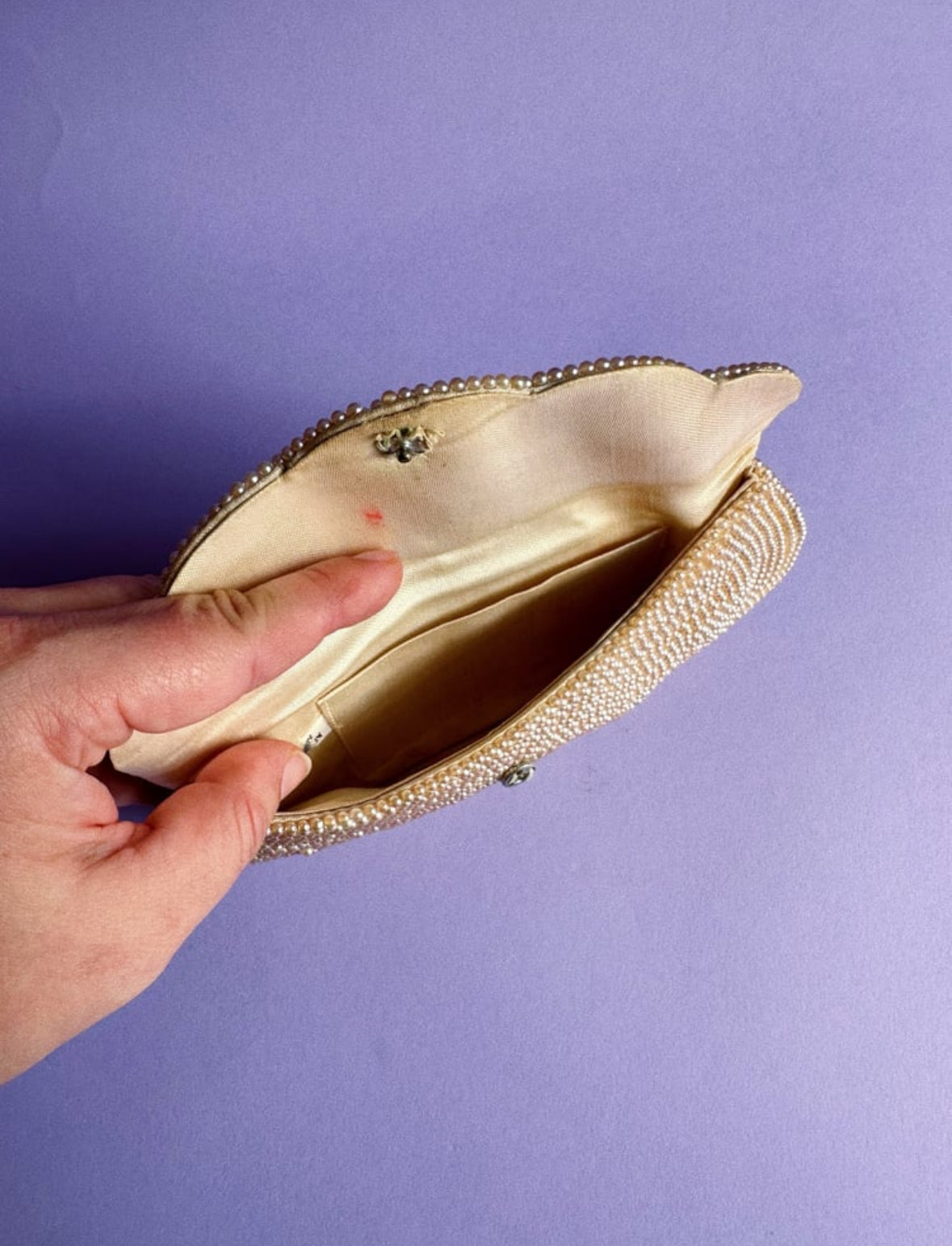 Sweet Vintage Beaded Clutch