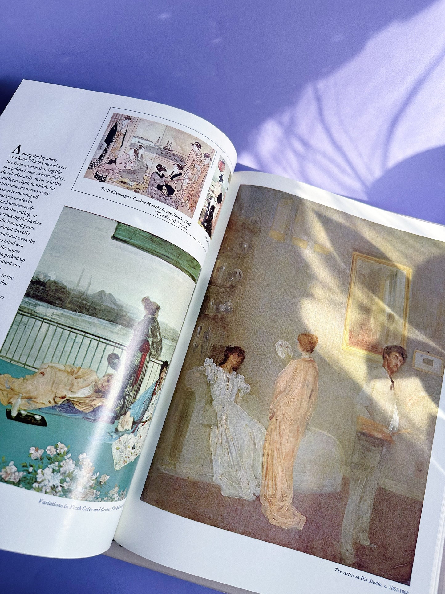 Vintage The World of Whistler 1834-1903 Hardcover Time Life Art Book