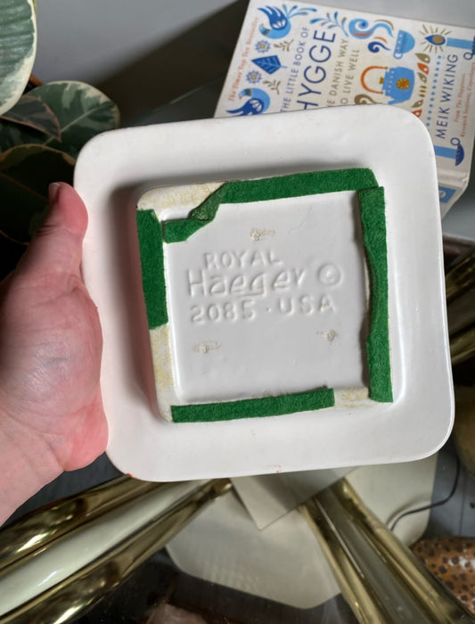 Vintage Royal Haeger Earth Wrap Ashtray