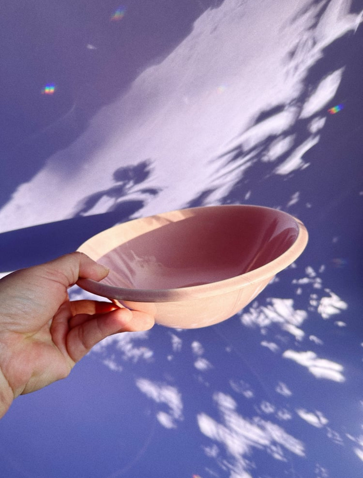 MCM Homer Laughlin Epicure Pink Serving Bowl