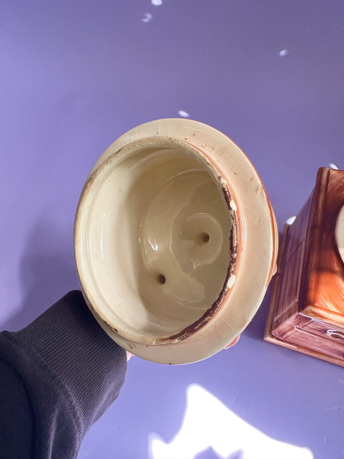 Vintage McCoy Coffee Grinder Cookie Jar