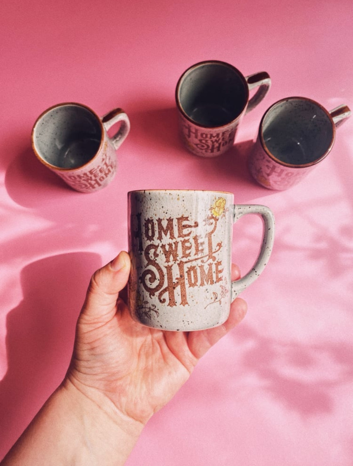 1970s Vintage Home Sweet Home Mugs