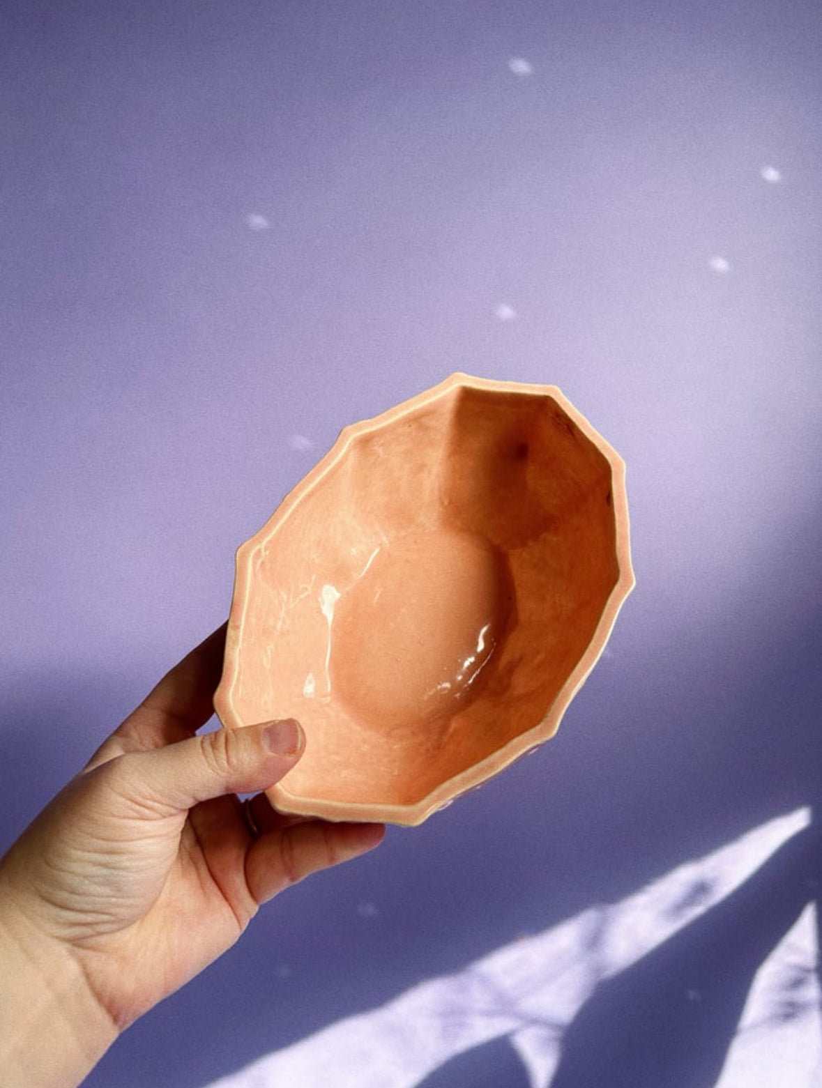 1940s Nelson McCoy Pottery Pink Lily Bowl Collectible Art Pottery Indoor Planter