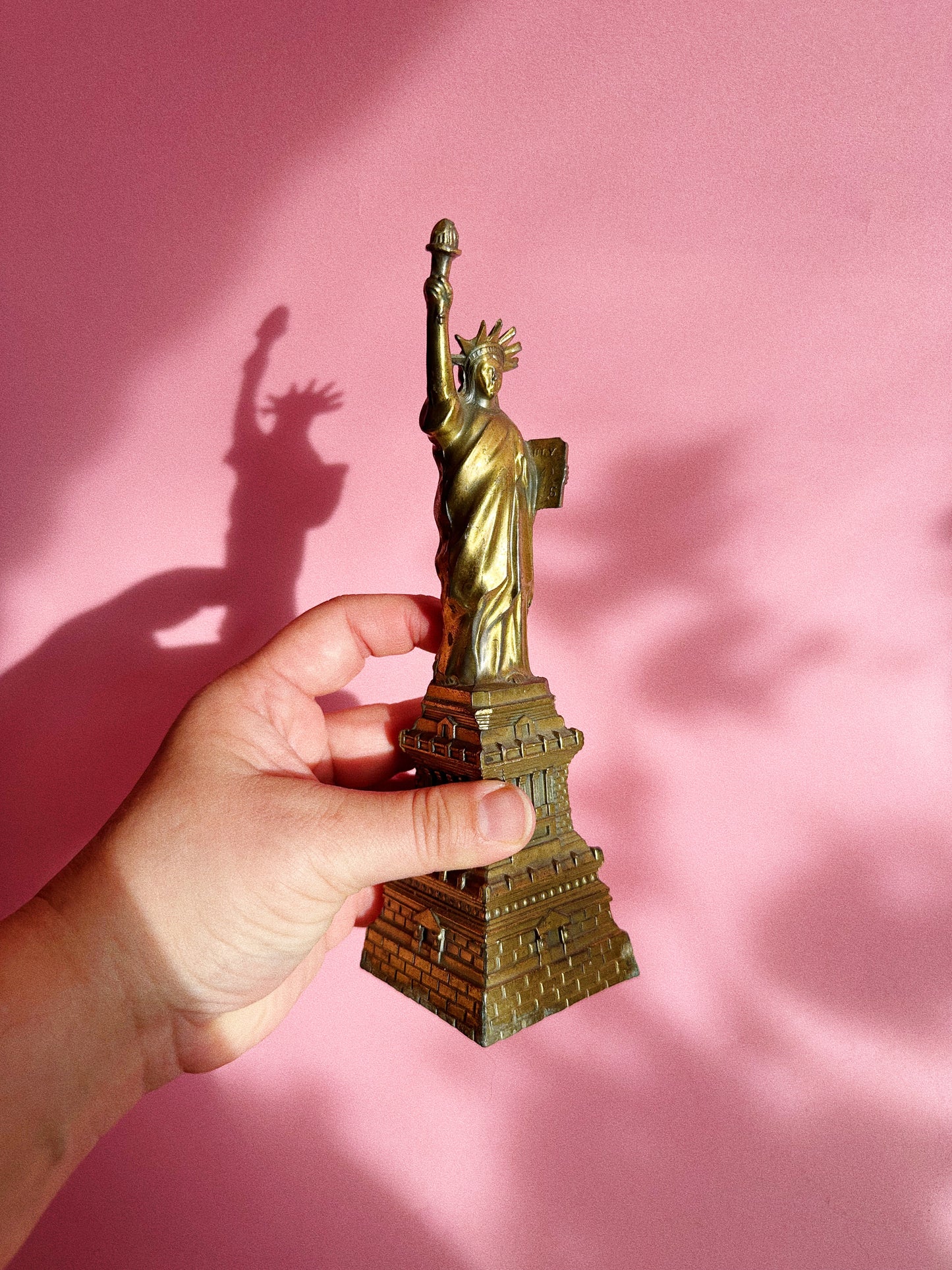 Brass Statue of Liberty Sculpture