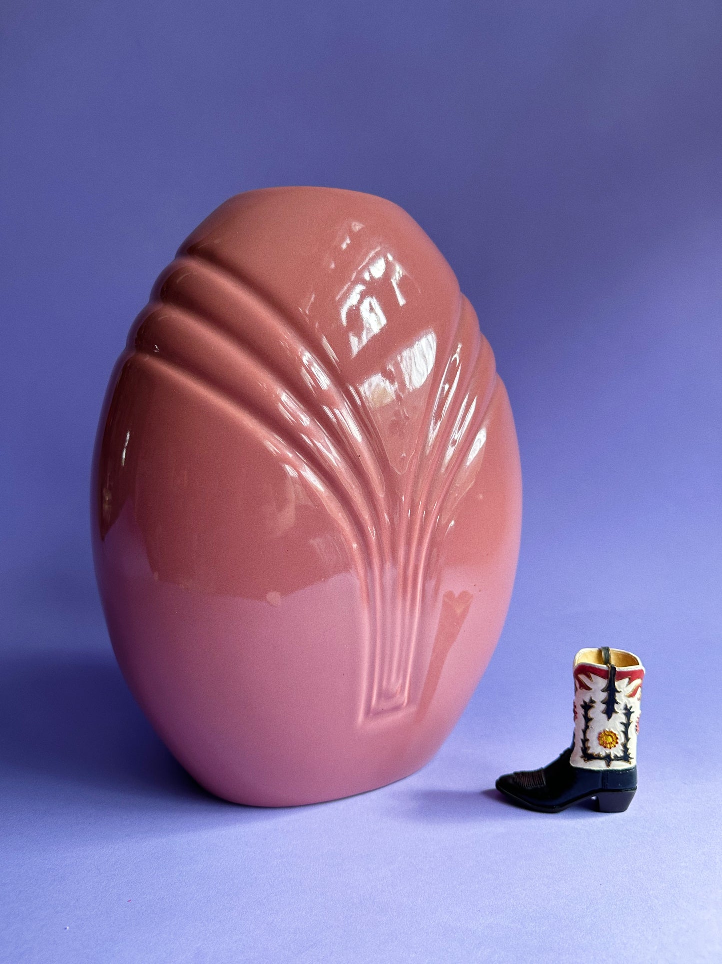 Vintage Post Modern Flower Vase Haeger