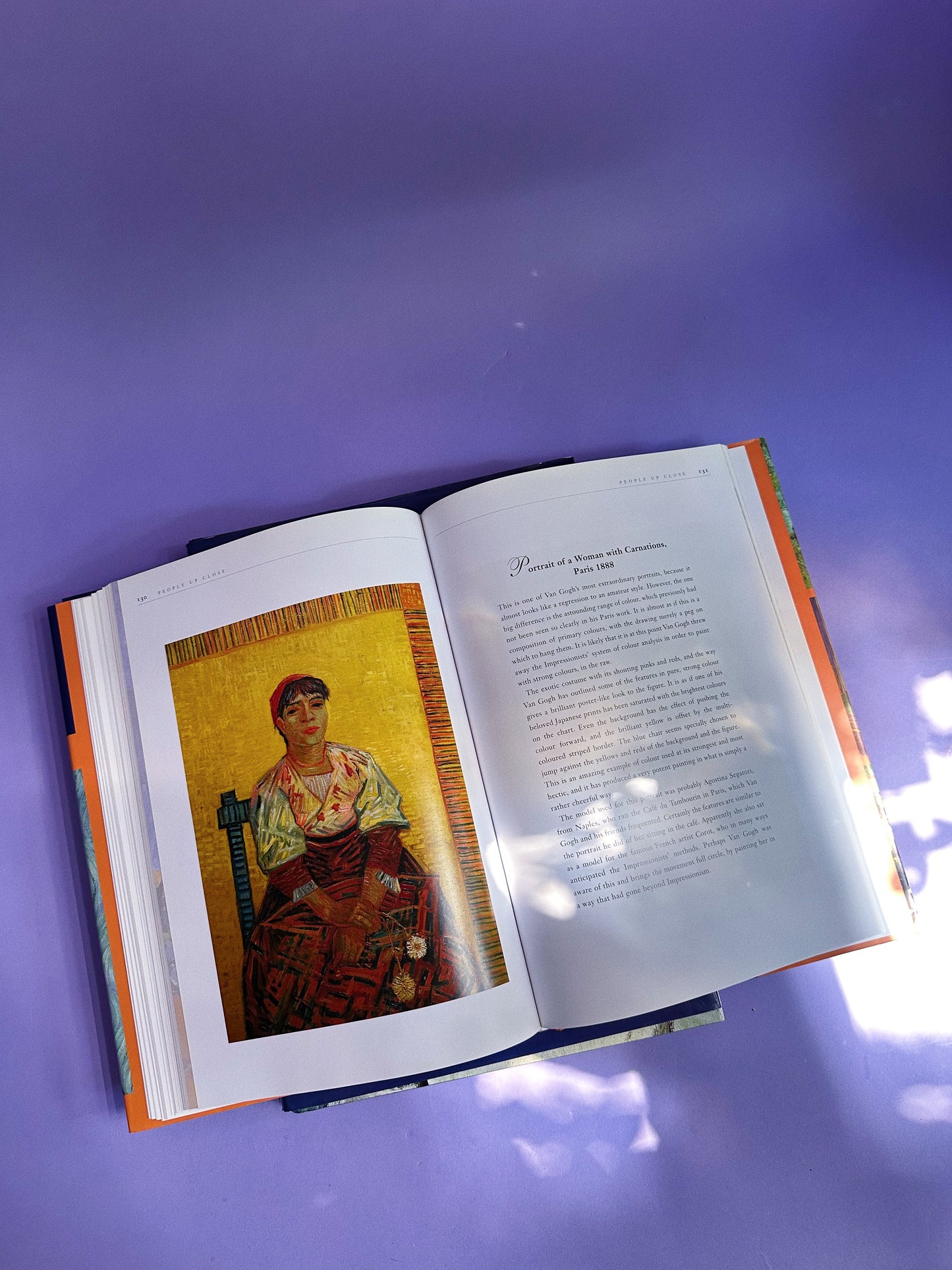 Through The Eyes Of Vincent Van Gogh Hardcover Coffee Table Book