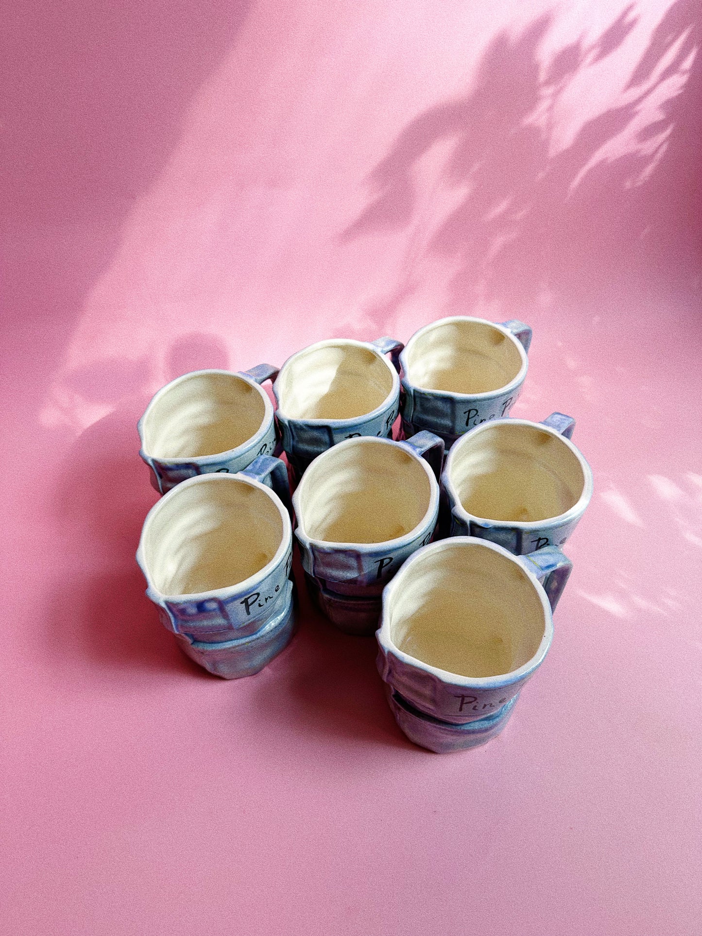 Vintage 1980’s Blue Jean Ceramic Mugs