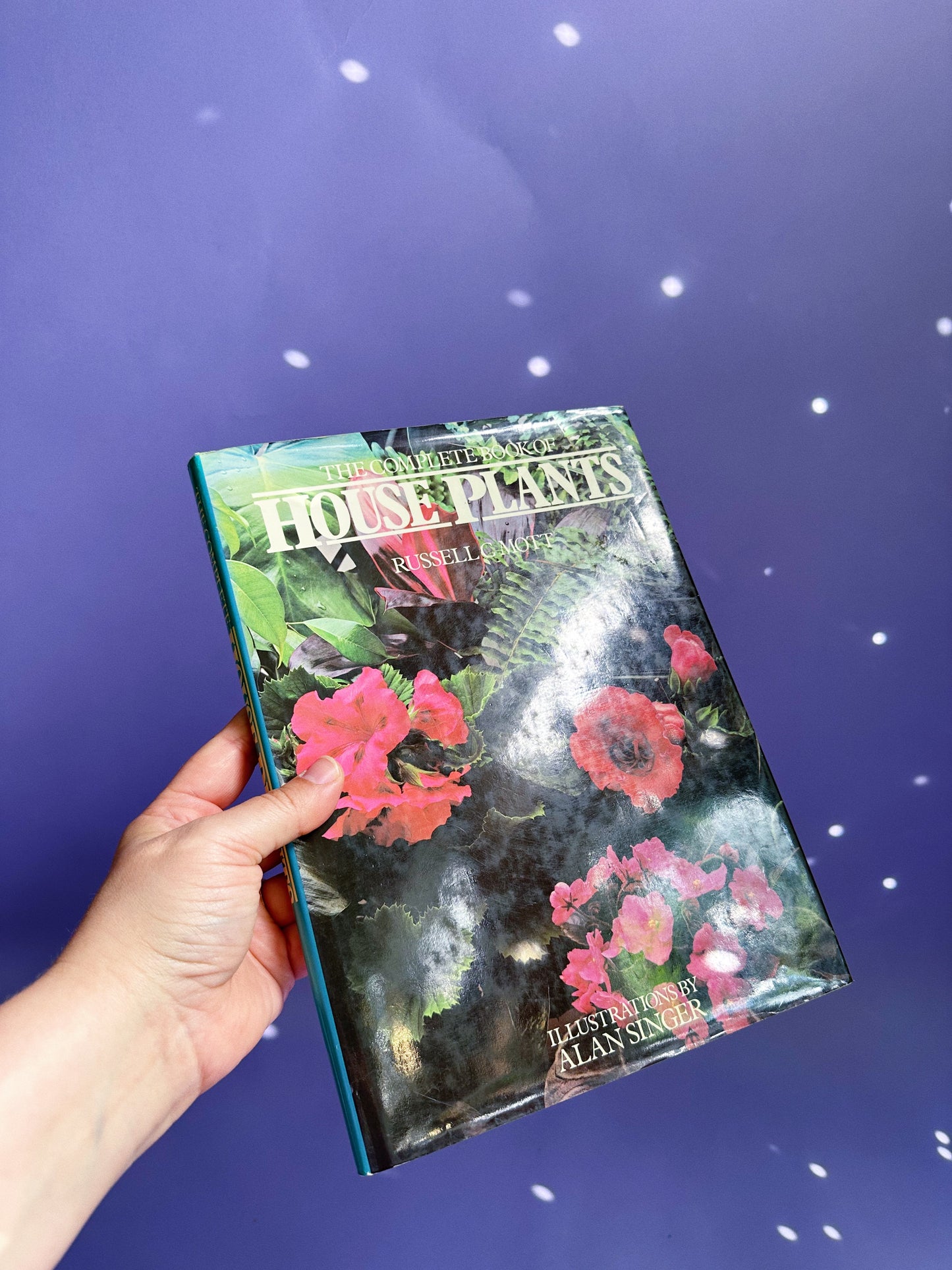 Complete Book of Houseplants Hardcover Coffee Table Book