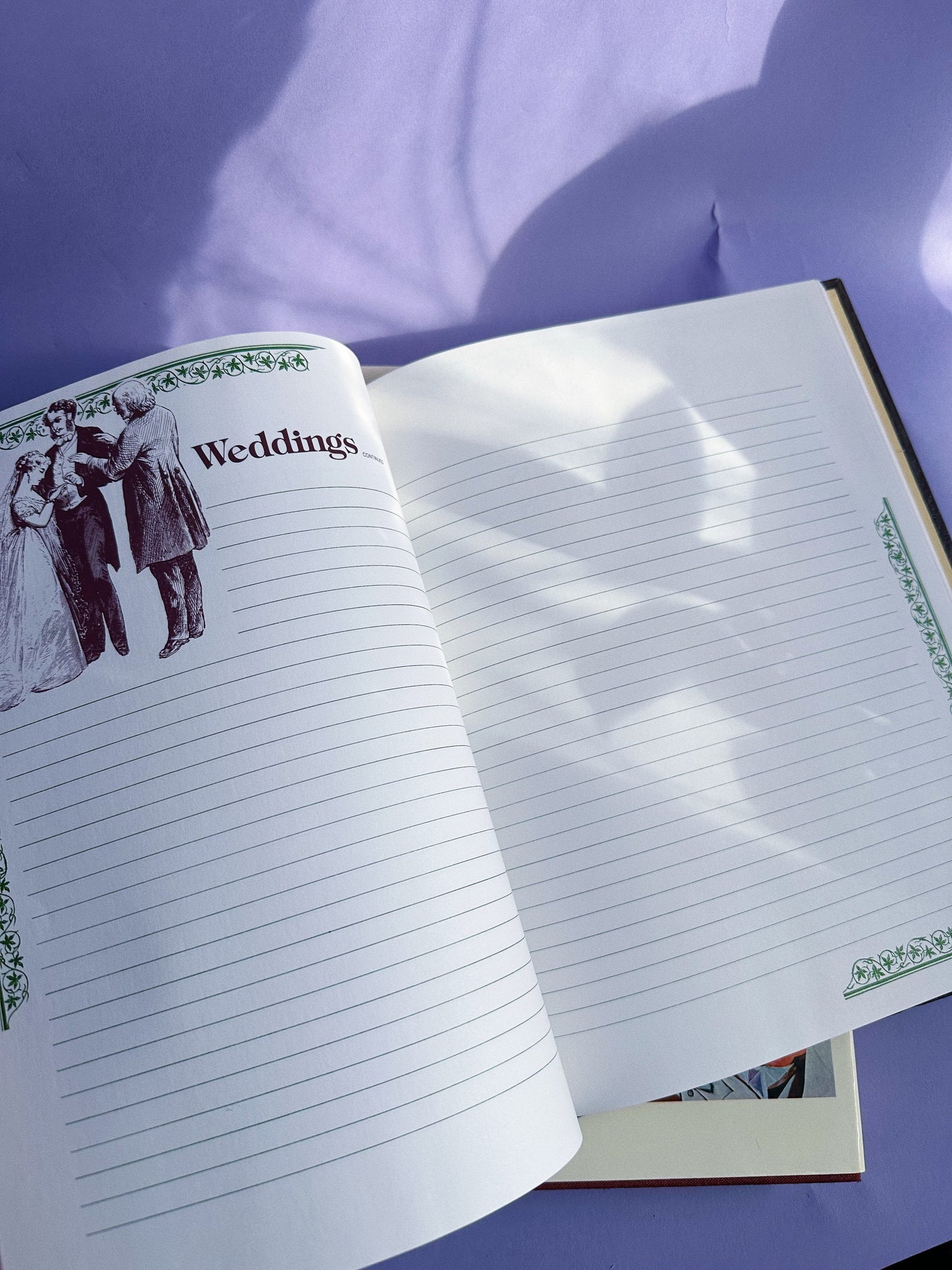 Vintage 1977 Hardcover Our Family Tree Book