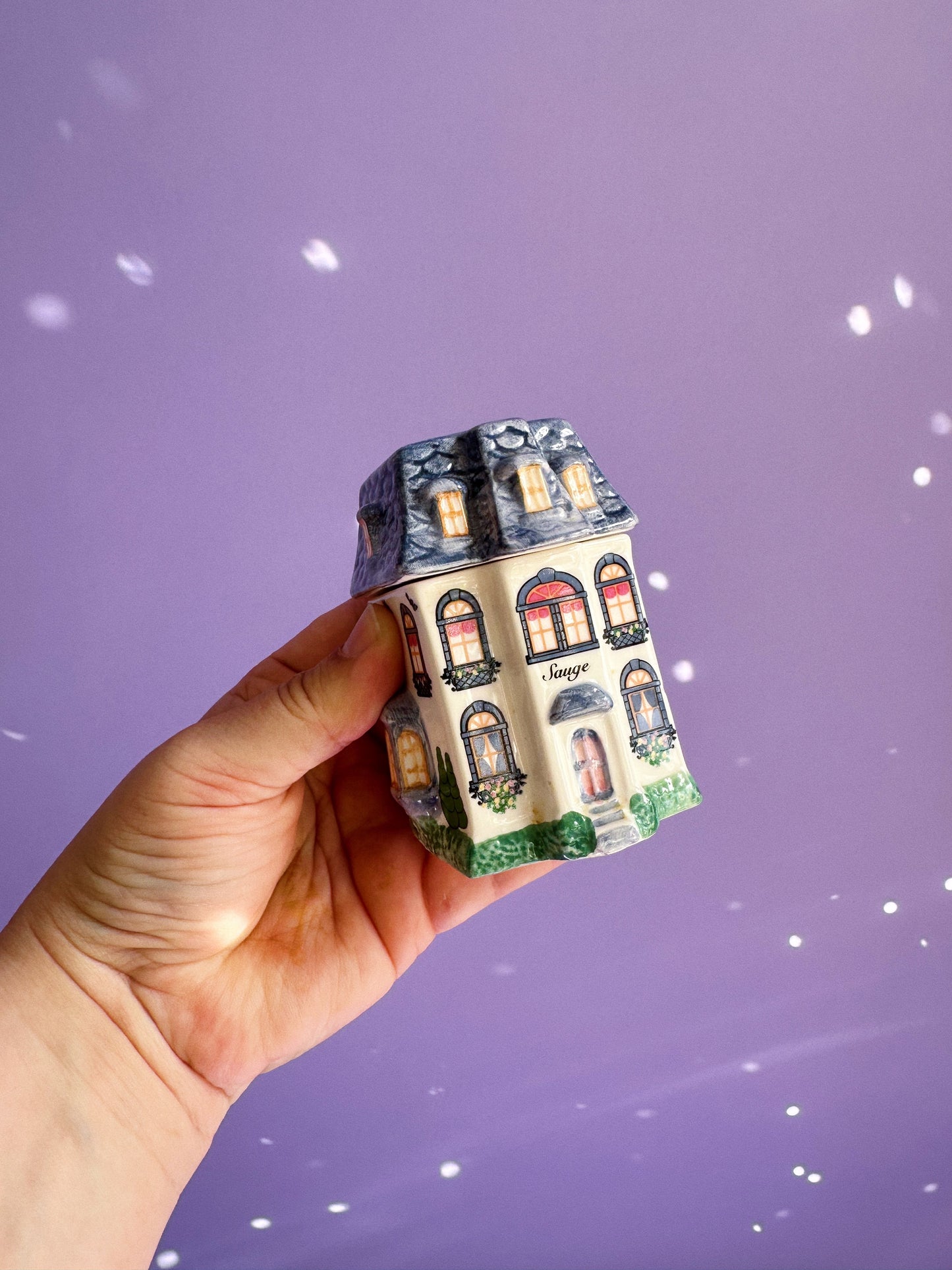 Vintage Avon Spice Village Houses Victorian