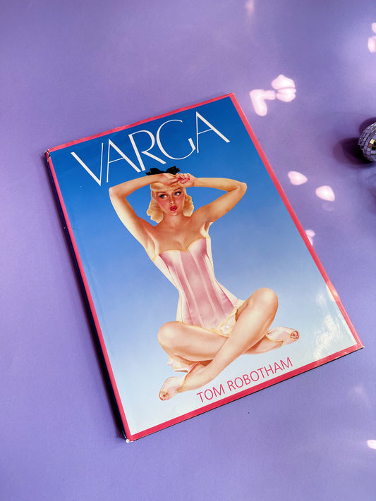 Large Varga Hardcover Tom Robotham Coffee Table Book 1991