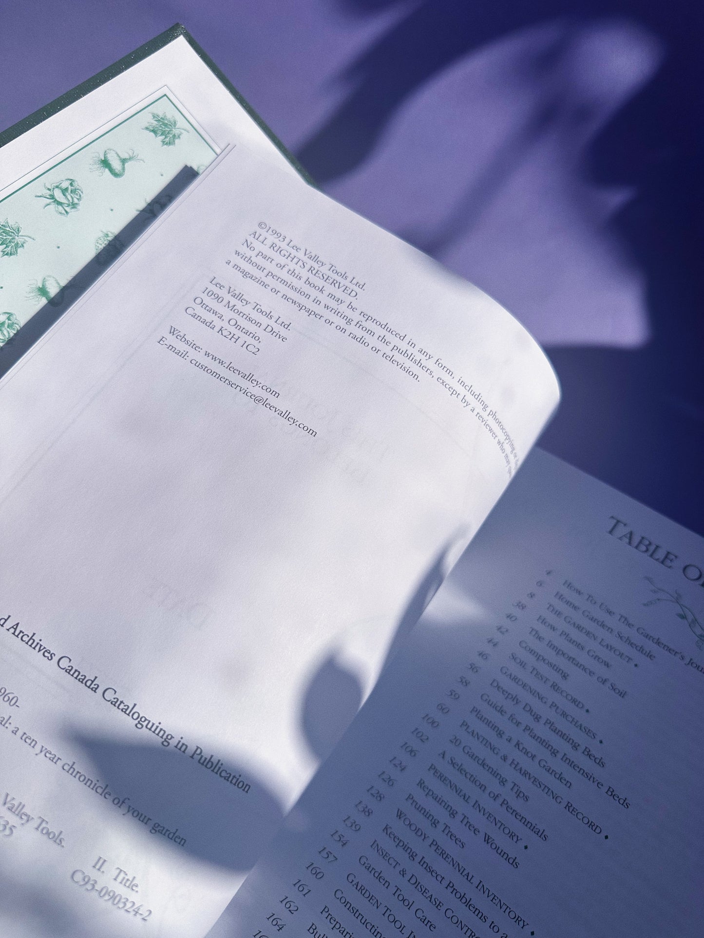 Gardener’s Journal A Ten Year Chronicle Of Your Garden Robert R Lunan Lee Valley