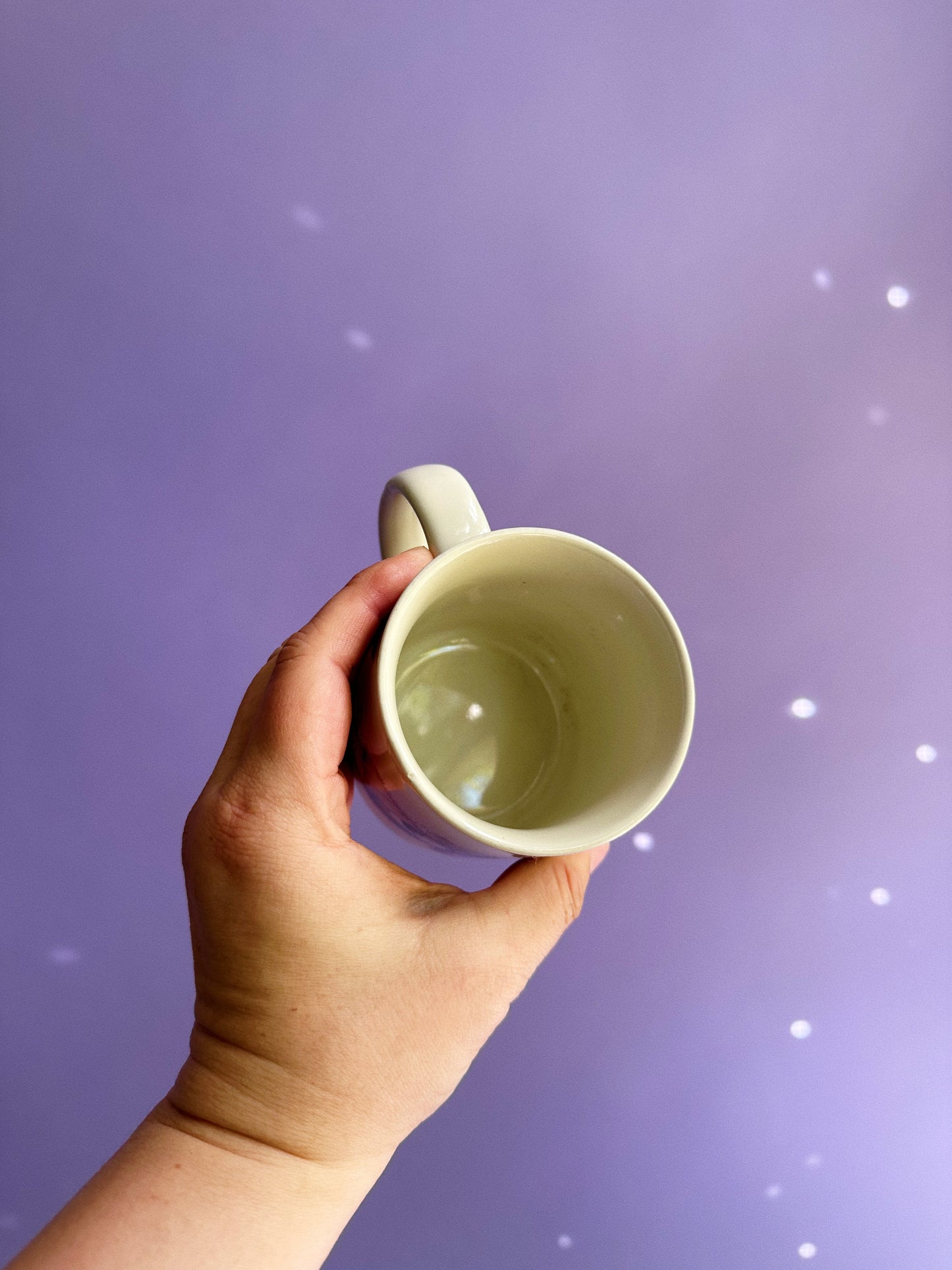 Vintage Seashell Ceramic Coffee / Tea Mug