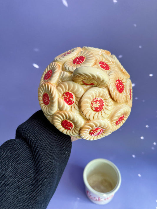 Vintage Munchtime by Himark COOKIES Cookie Jar Japan