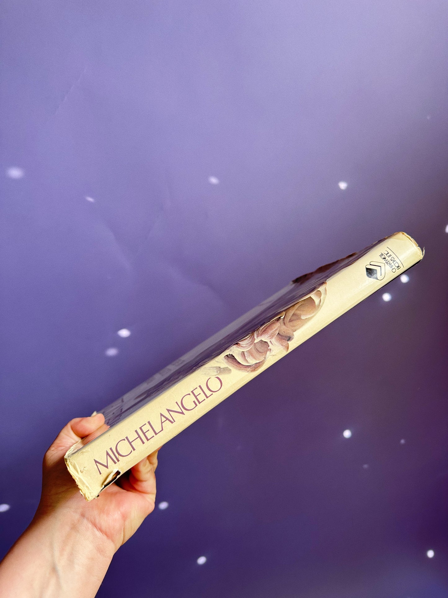 Vintage 1970s Michelangelo Hardcover Coffee Table Book