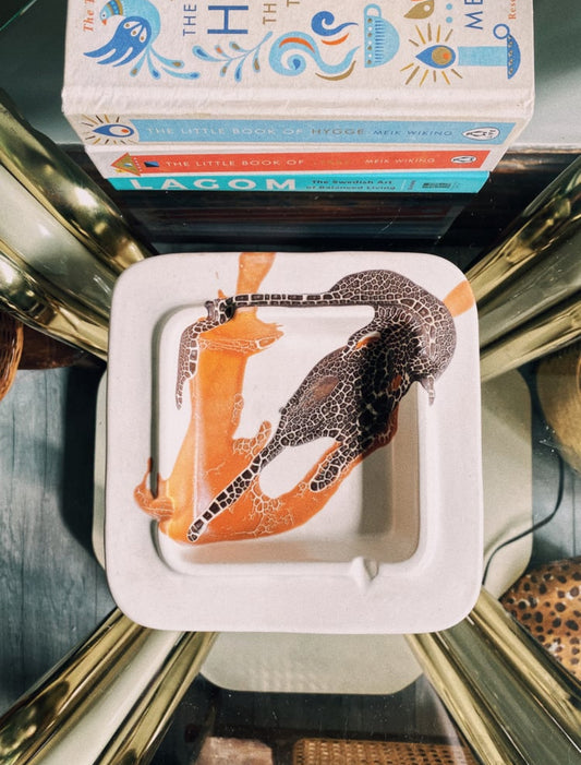 Vintage Royal Haeger Earth Wrap Ashtray