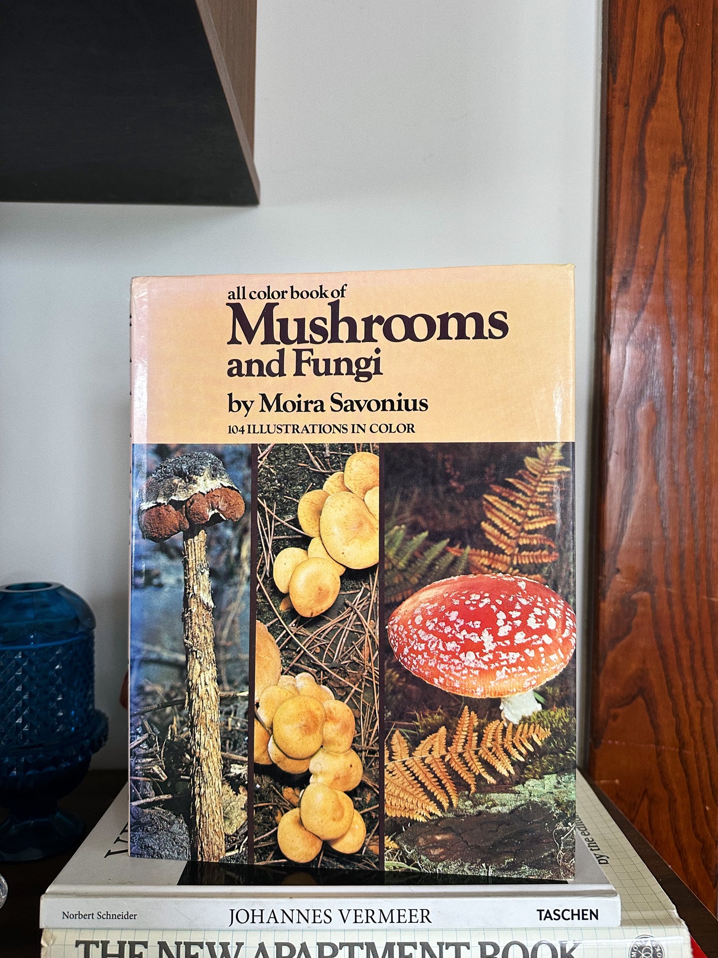 All Color Book of Mushrooms and Fungi by Moira Savonius, (1973) 104 Color Photos