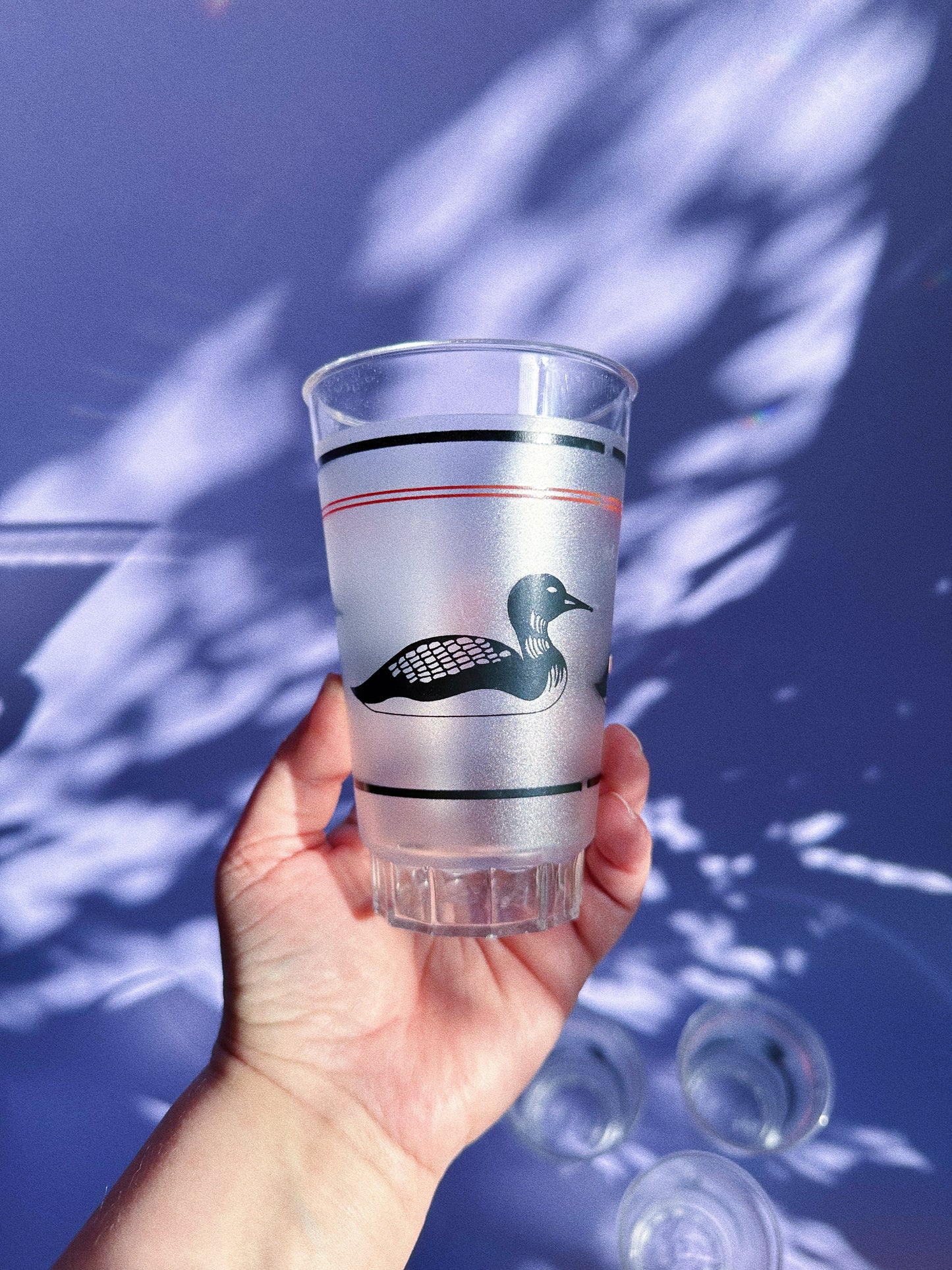 Vintage Cottage Loon Cups