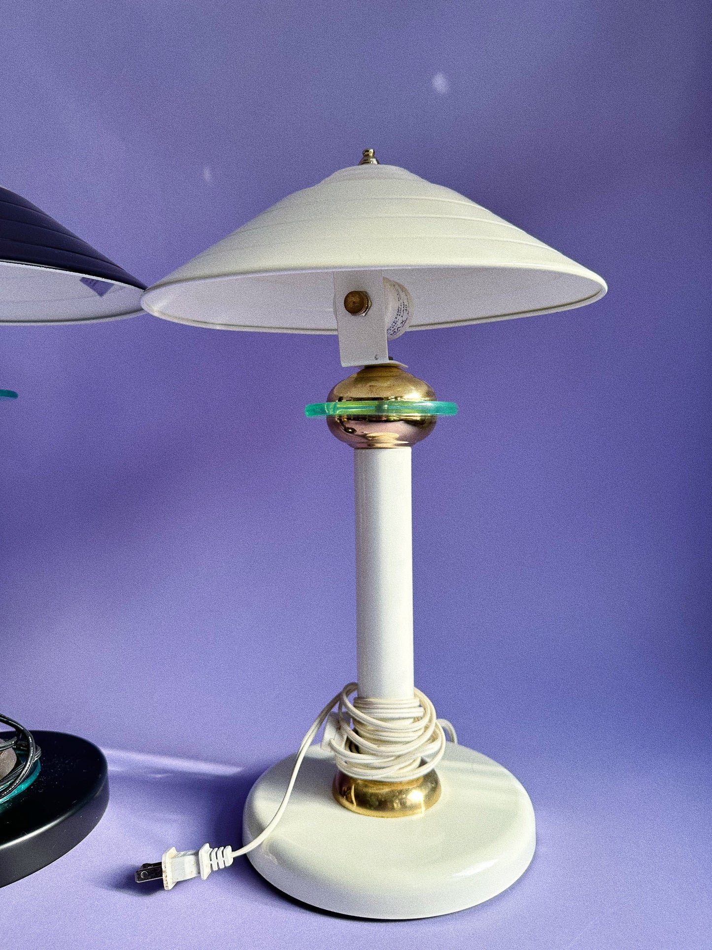 Vintage 80s UFO Lamps