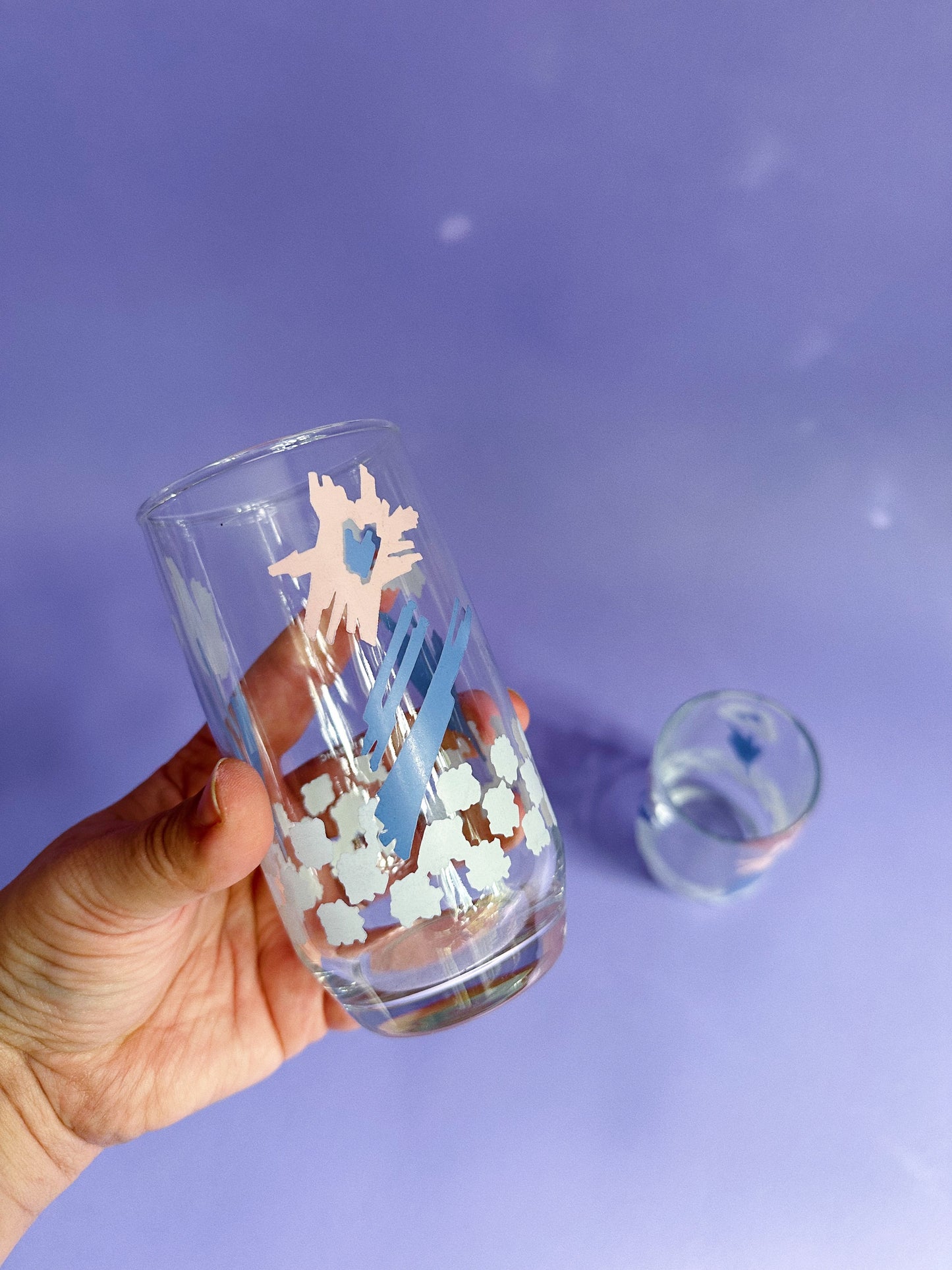 Vintage Anchor Hocking 80s Water Glasses