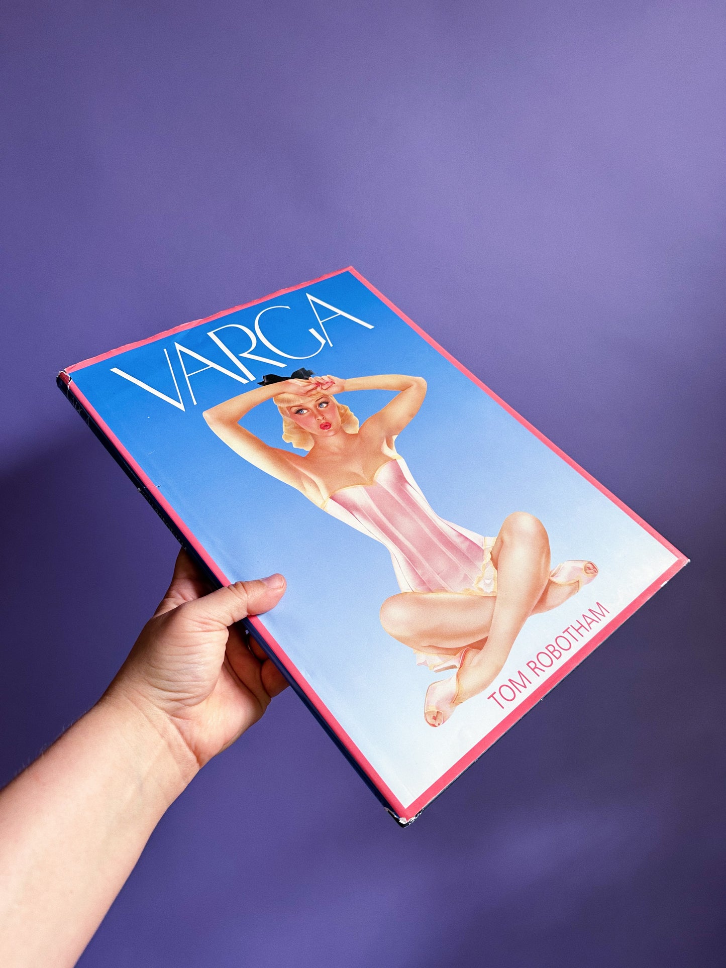 Large Varga Hardcover Tom Robotham Coffee Table Book 1991