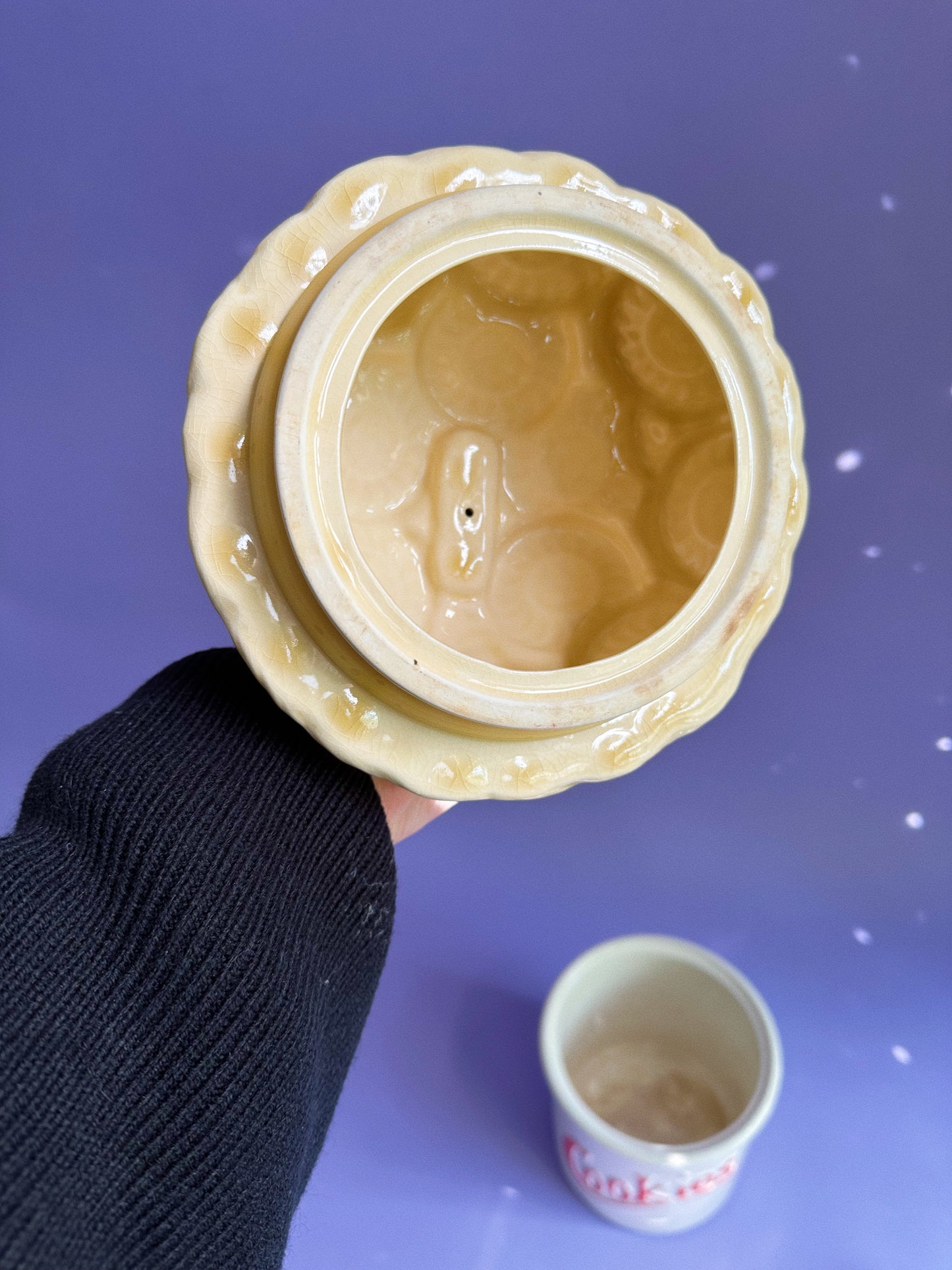 Vintage Munchtime by Himark COOKIES Cookie Jar Japan