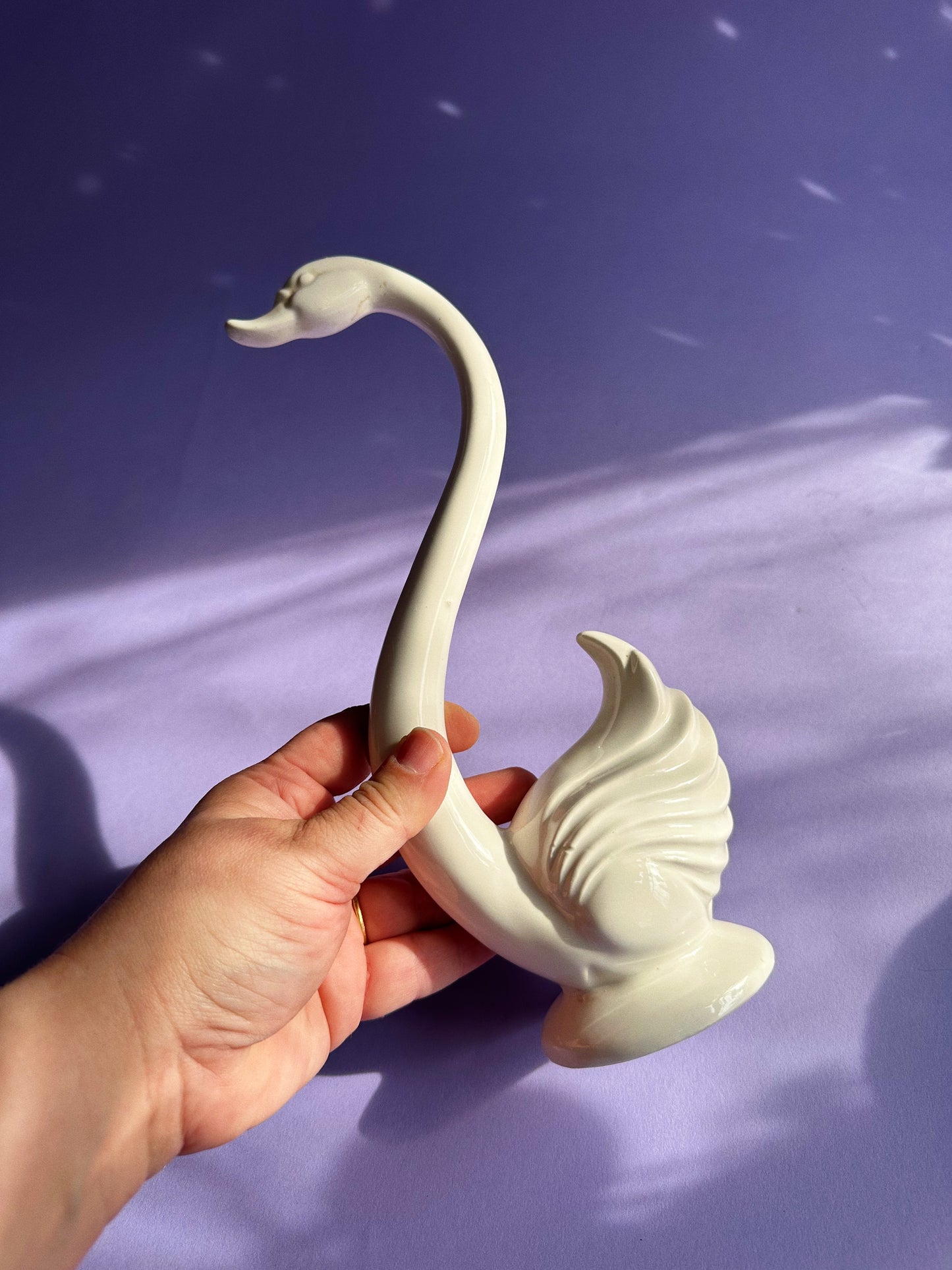 Graceful Vintage Maddox California White Swan