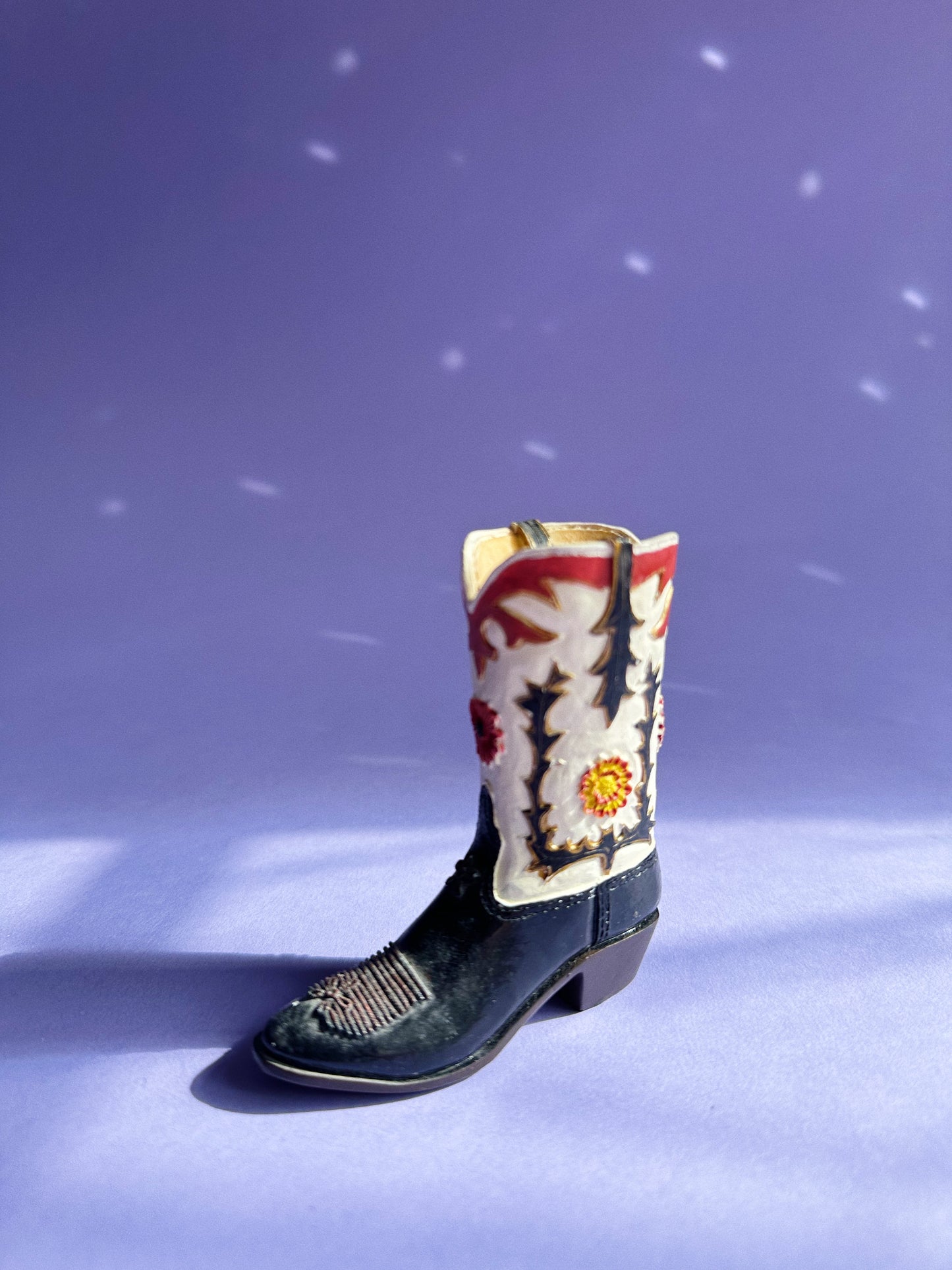 Mini Cowboy Boot Decor