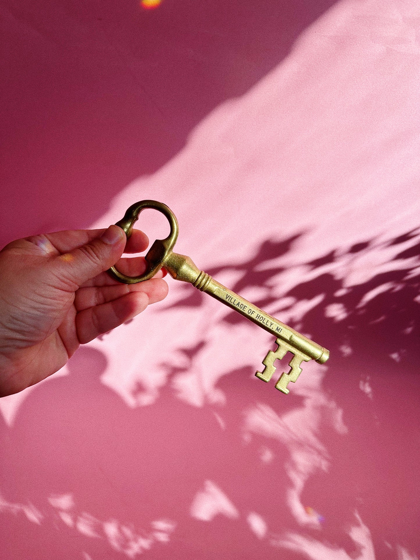 Vintage Solid Brass Skeleton Key Bottle Opener