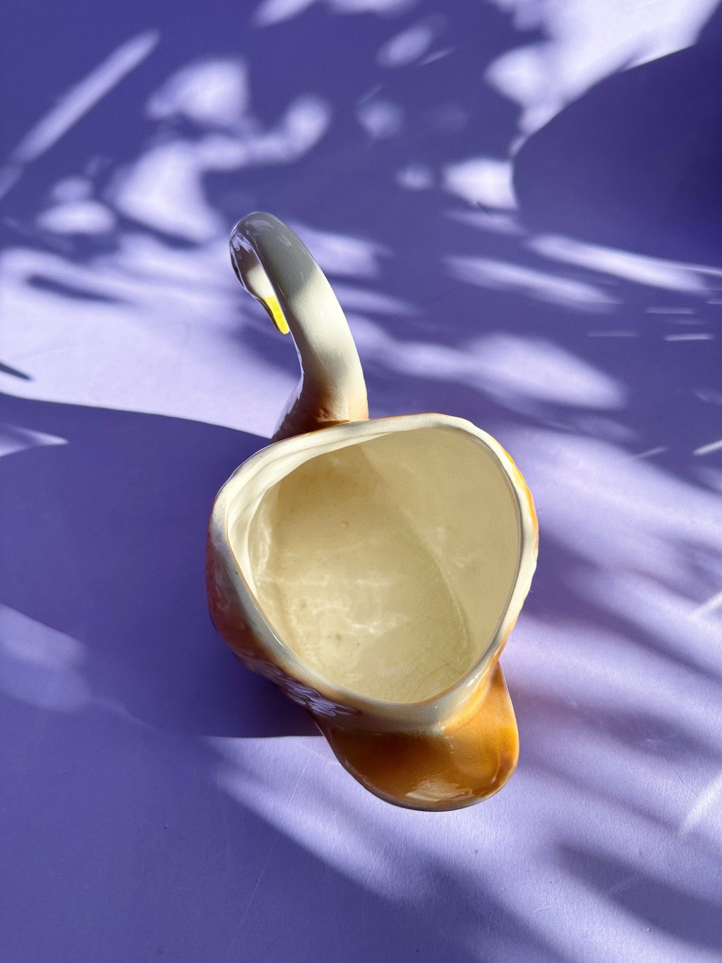 Vintage Porcelain Ceramic Swan Made in England