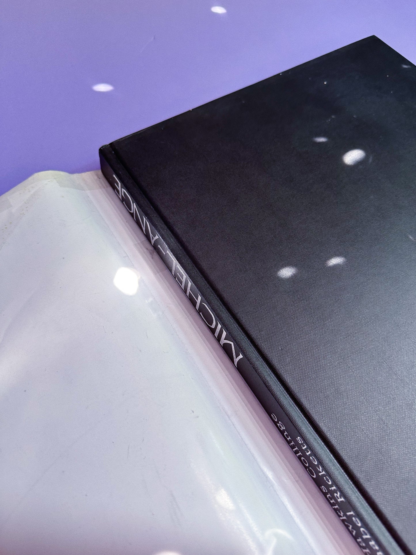 Large Michelangelo in French Coffee Table Book