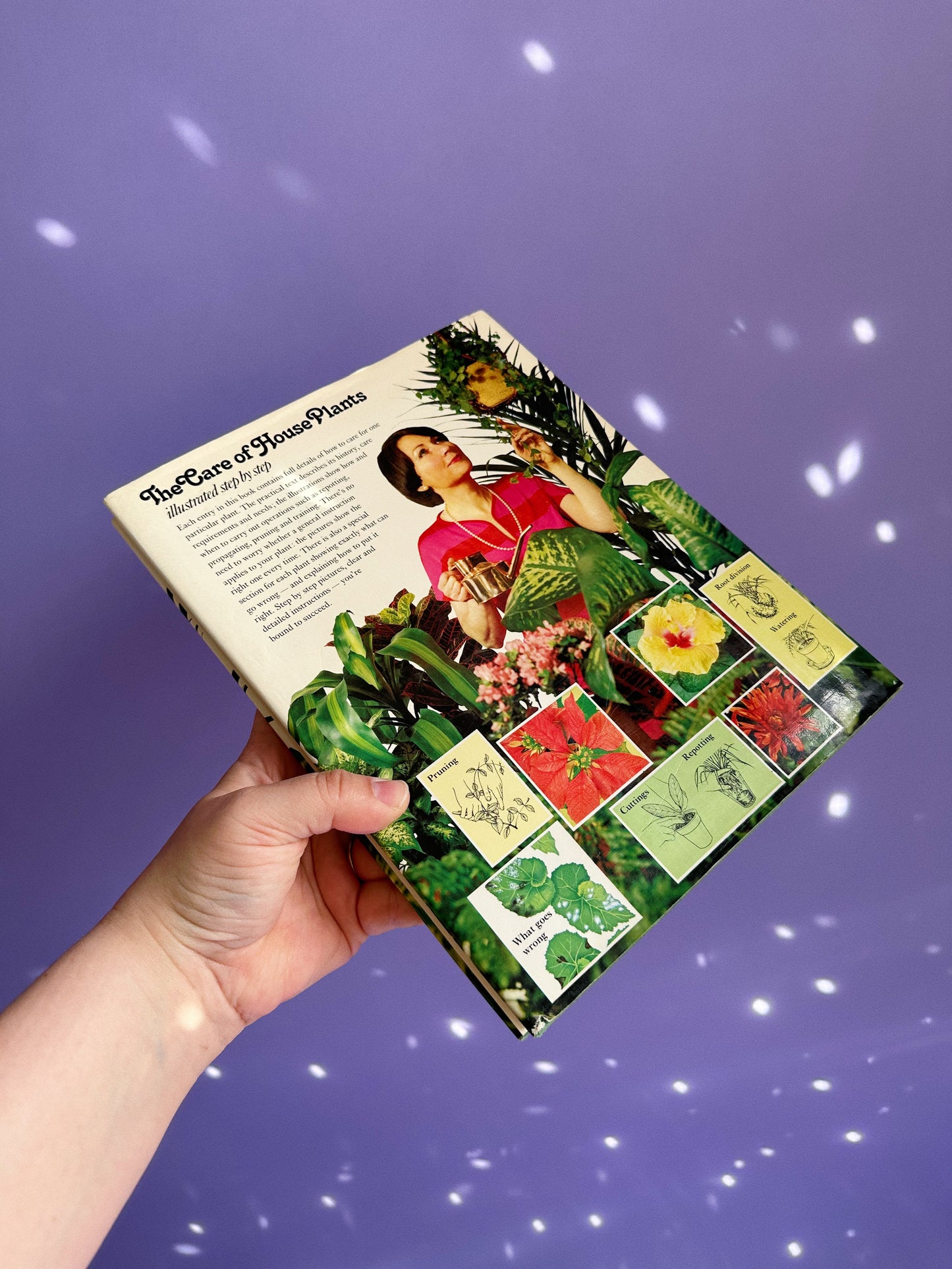 1986 The Care of House Plants Hardcover Book