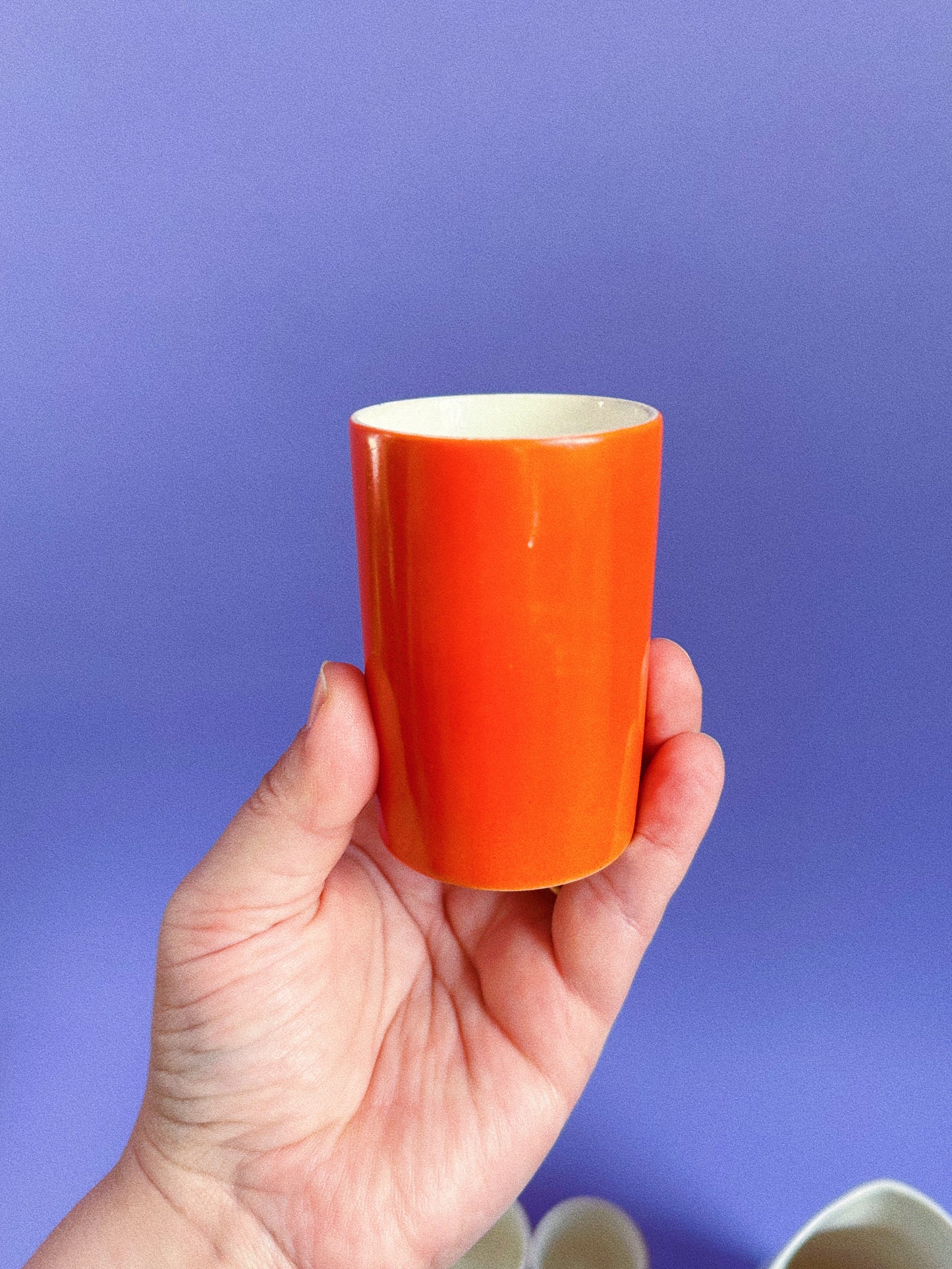 Vintage 1962 Holt Howard Orange Embossed Ceramic Pitcher & Glasses, Japan