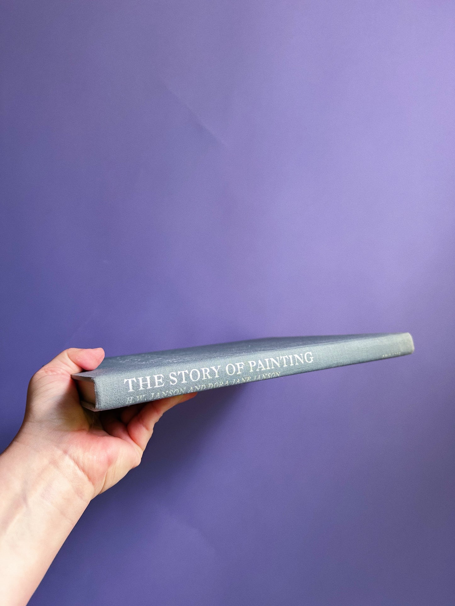 1966 The Story Of Painting By H. W. Janson & Dora Jane Janson Hardcover Book