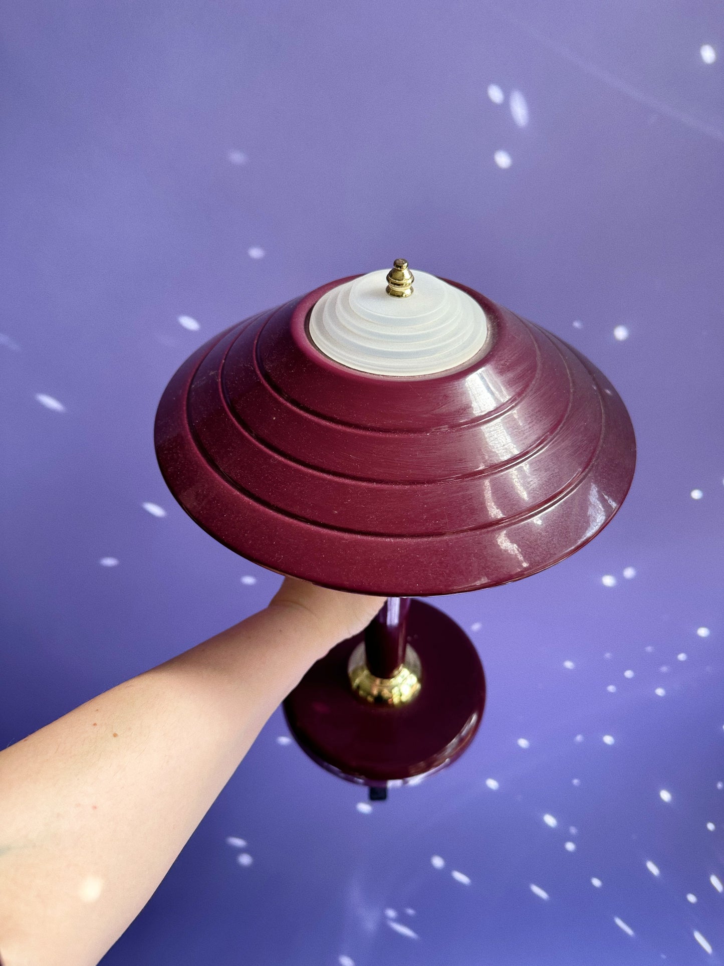 Vintage 80s UFO Lamps
